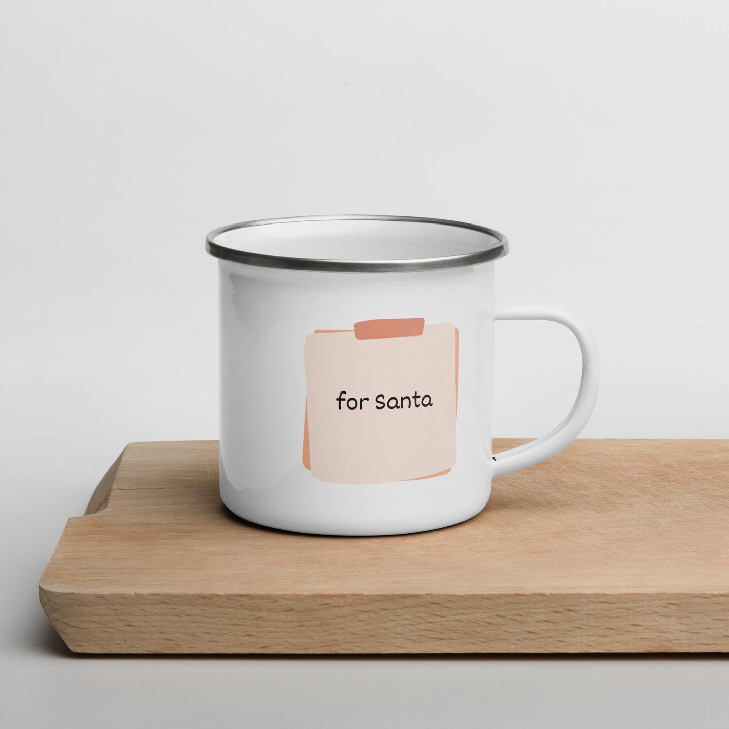 For Santa - Enamel Mug
