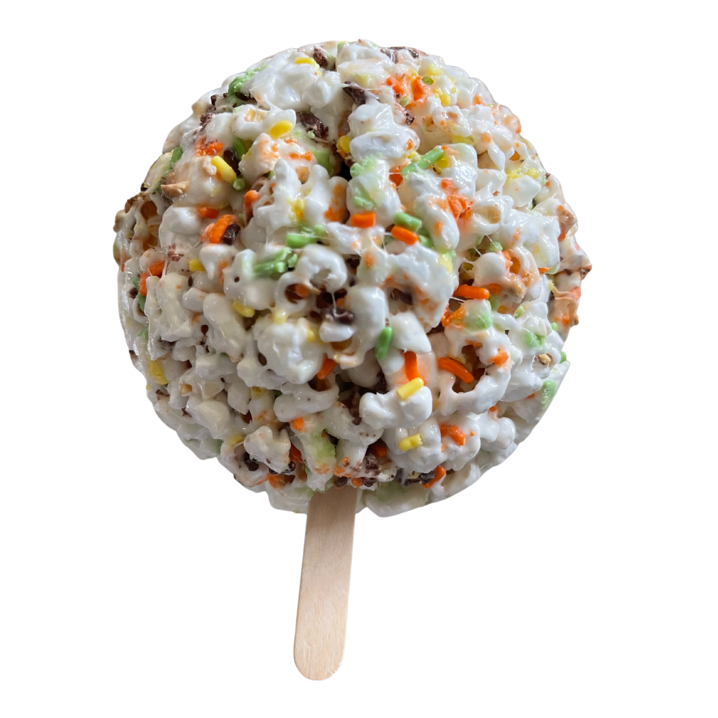 FALL HARVEST SPRINKLE POPCORN BALLS