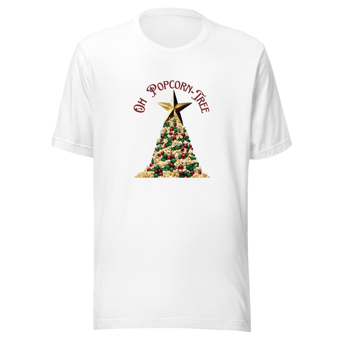Oh Popcorn Tree - Gold Star - Unisex t-shirt