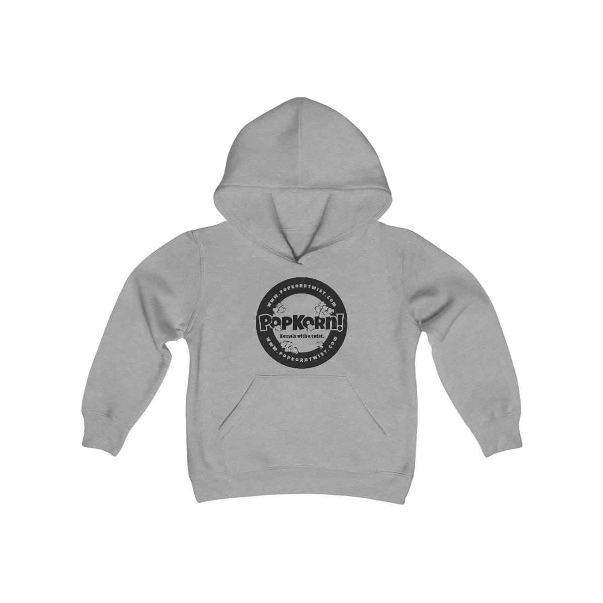 Youth Hoodie - Branded PopKorn Logo