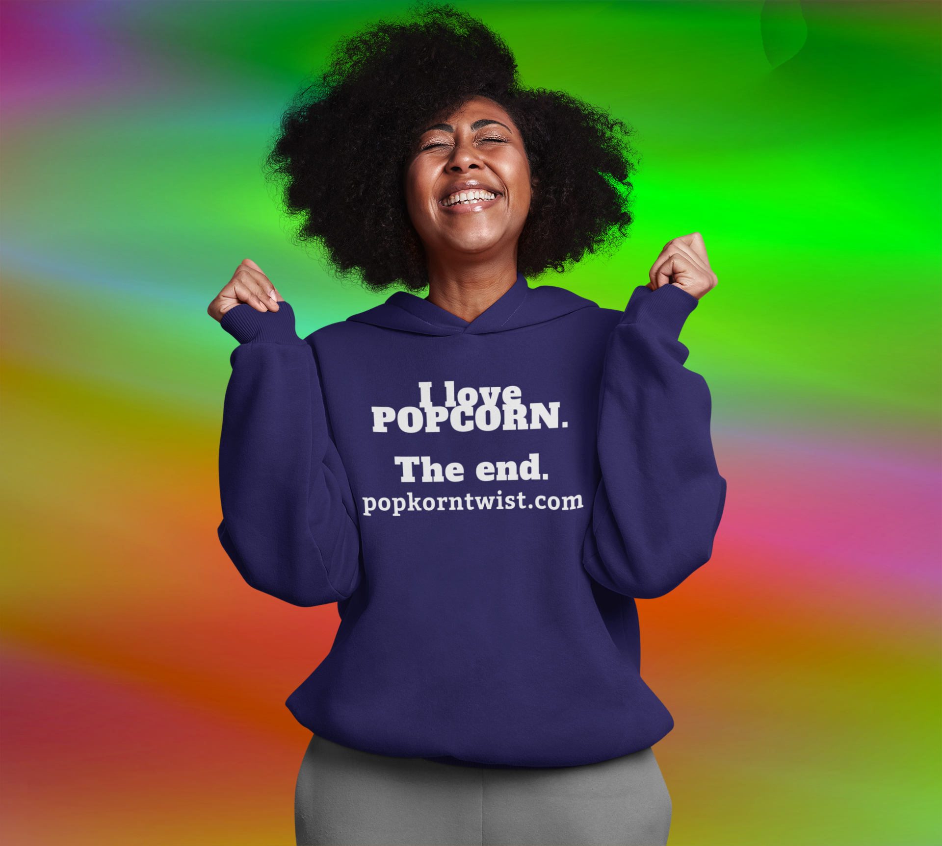Popcorn hoodie hotsell