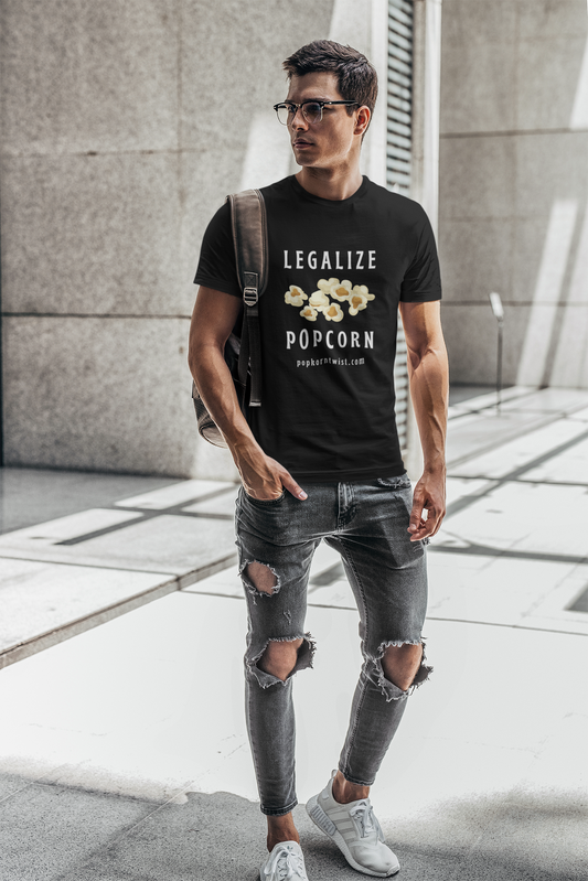 T-Shirt - Legalize Popcorn