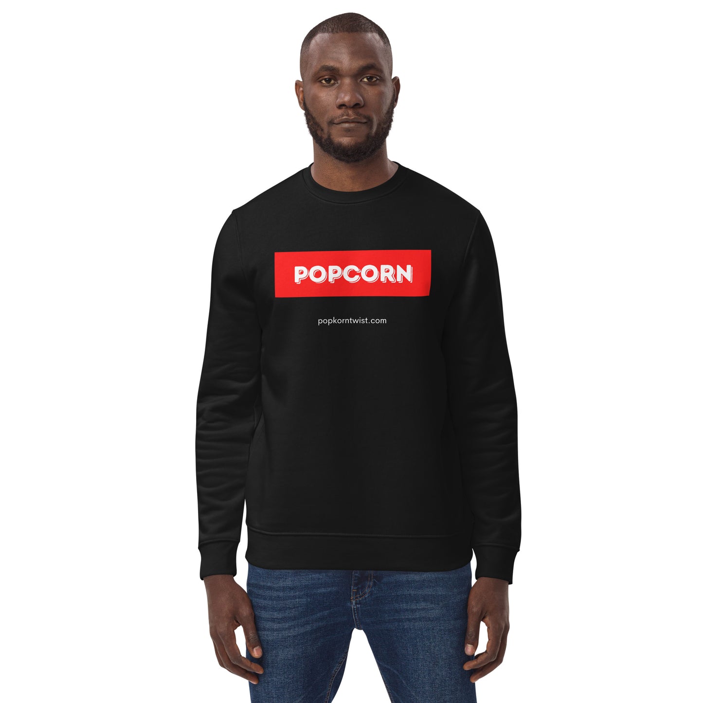 Eco sweatshirt - Popcorn (word)
