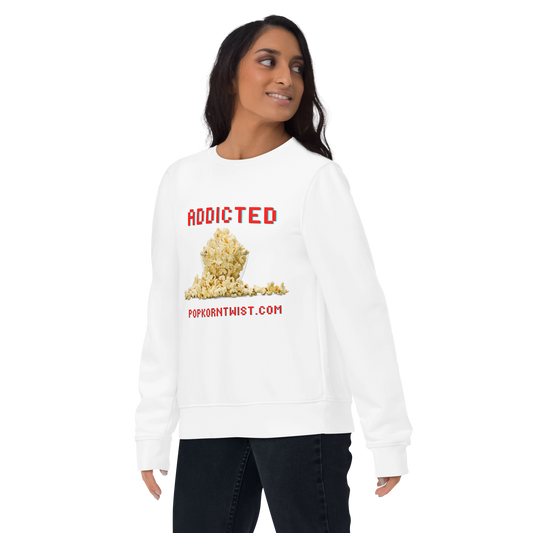 Eco sweatshirt - Addicted (to popcorn)
