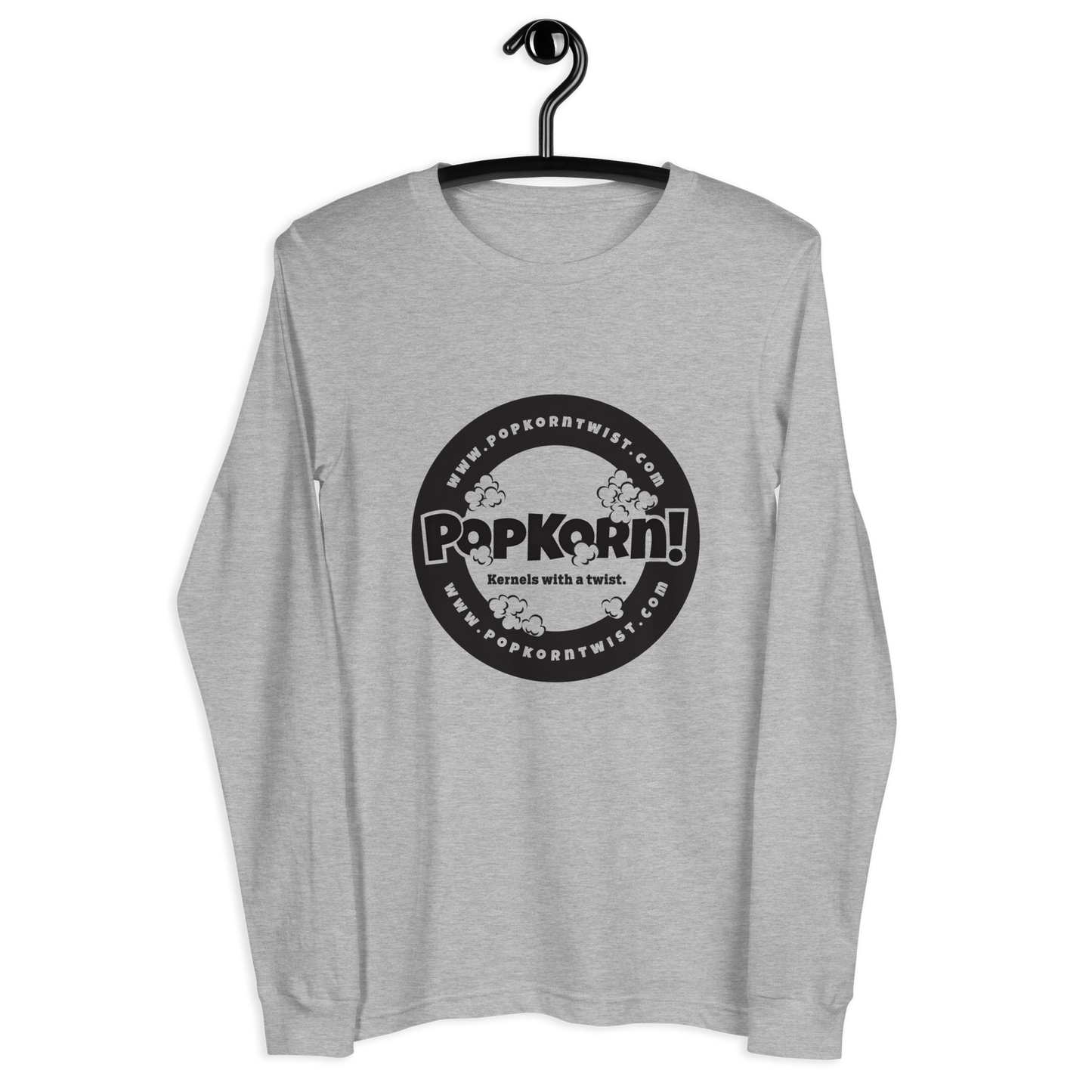 Long Sleeve Tee - Branded PopKorn Logo