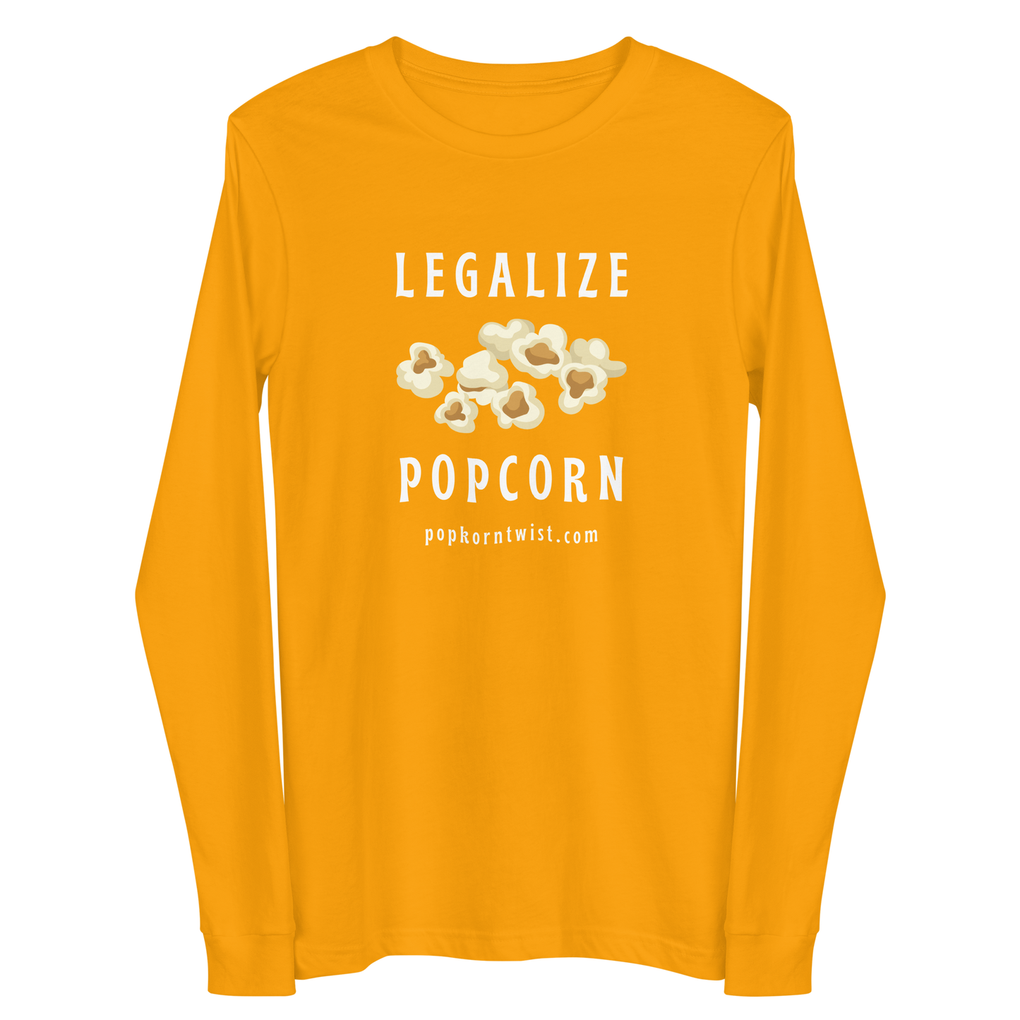 Long Sleeve Tee - Legalize Popcorn