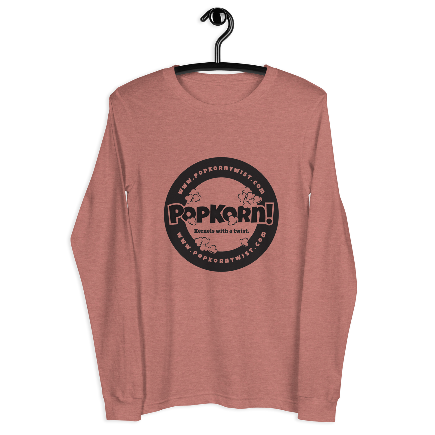 Long Sleeve Tee - Branded PopKorn Logo