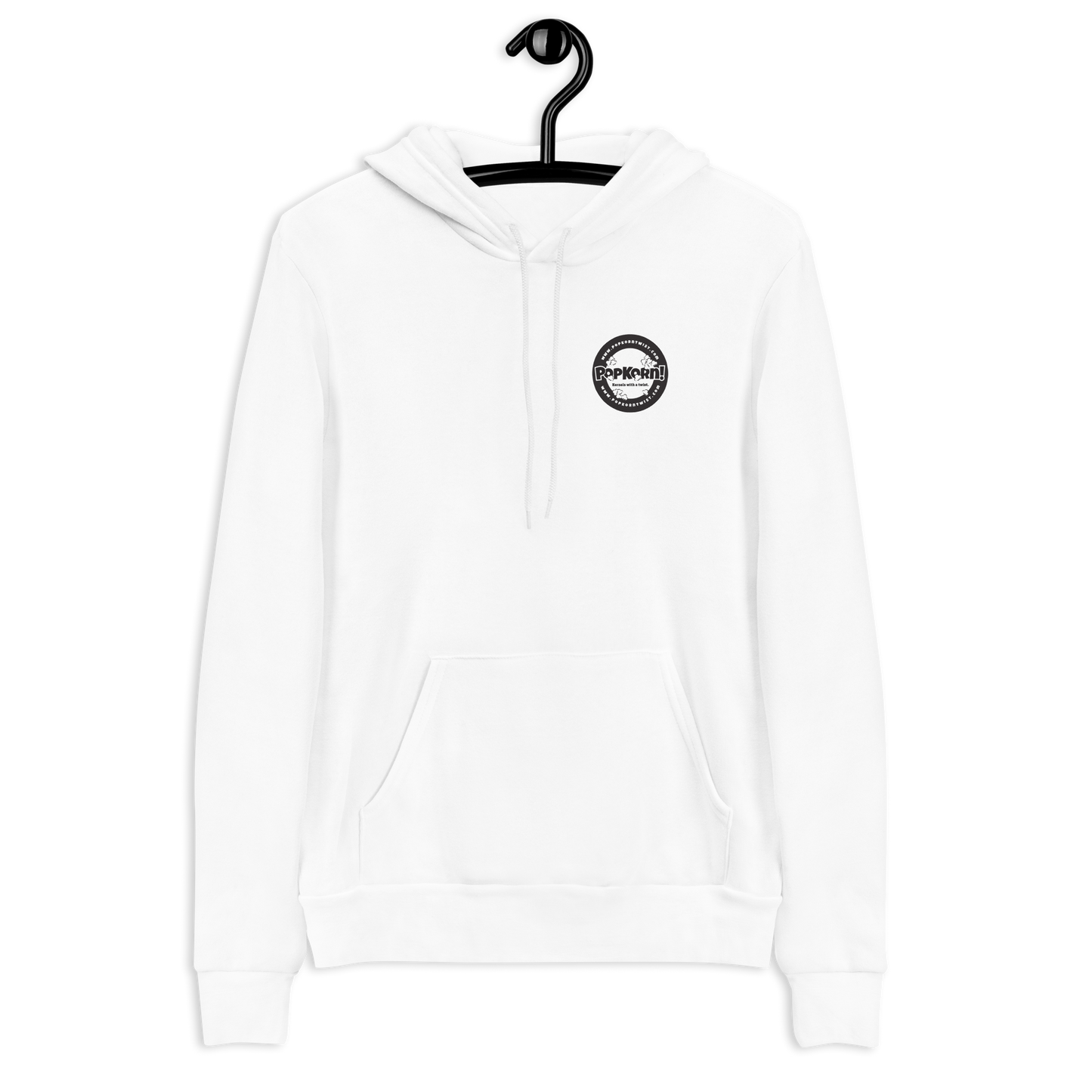 Hoodie - Branded PopKorn Logo (small logo size)