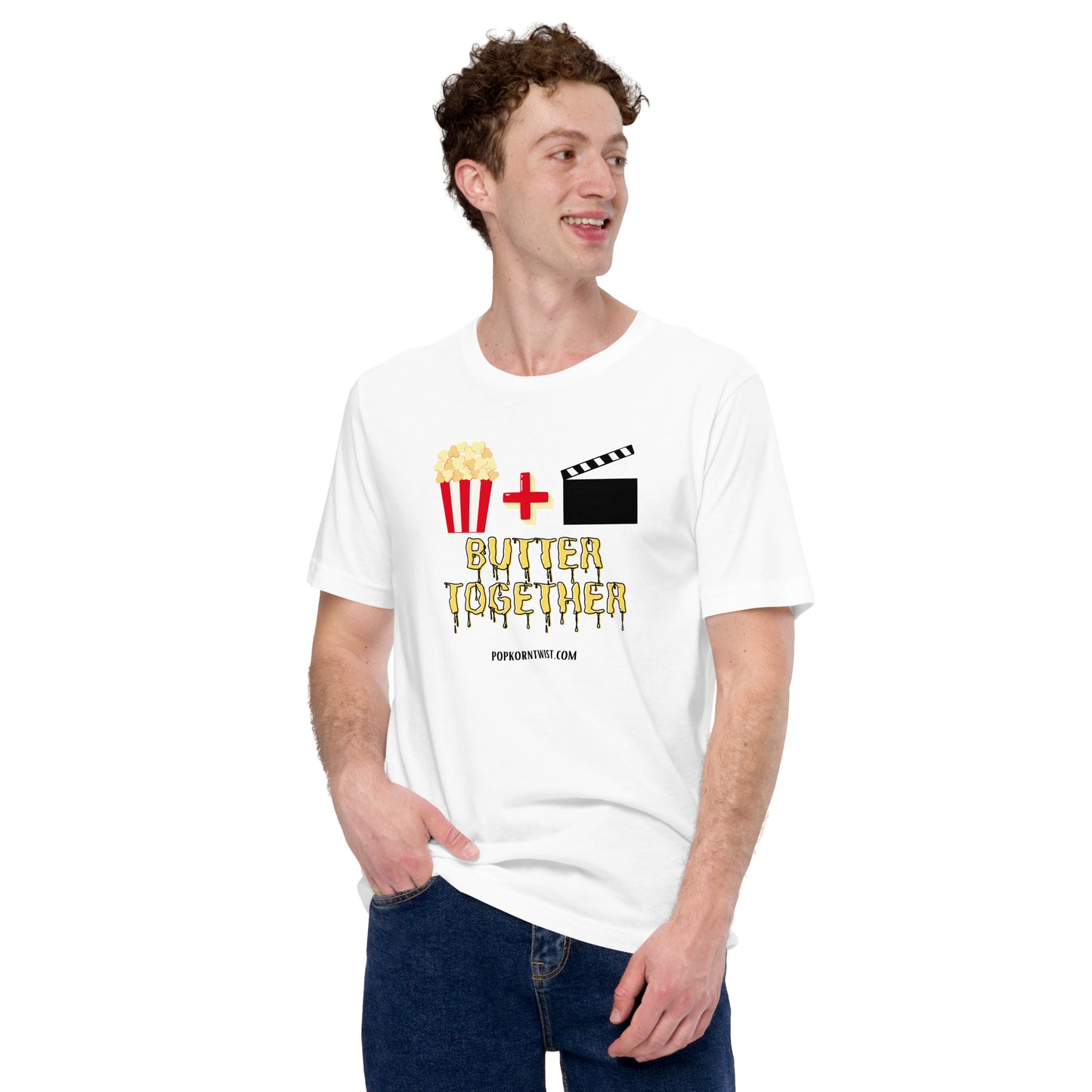 T-shirt - Popcorn and Movies - Butter Together