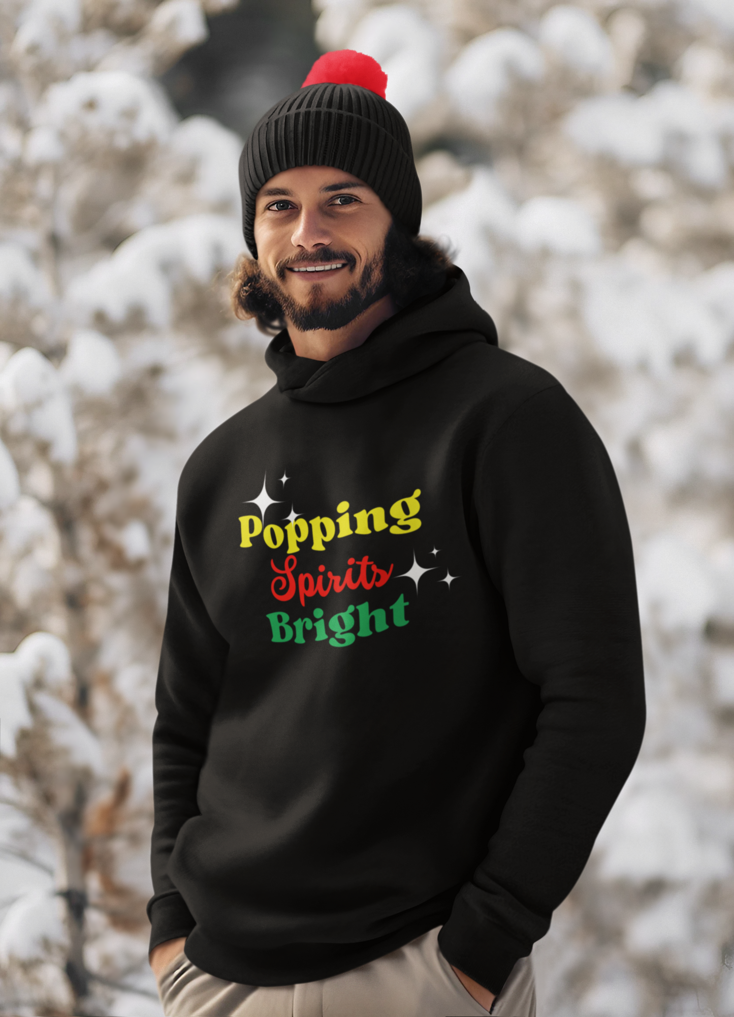 Popping Spirits Bright - Hoodie