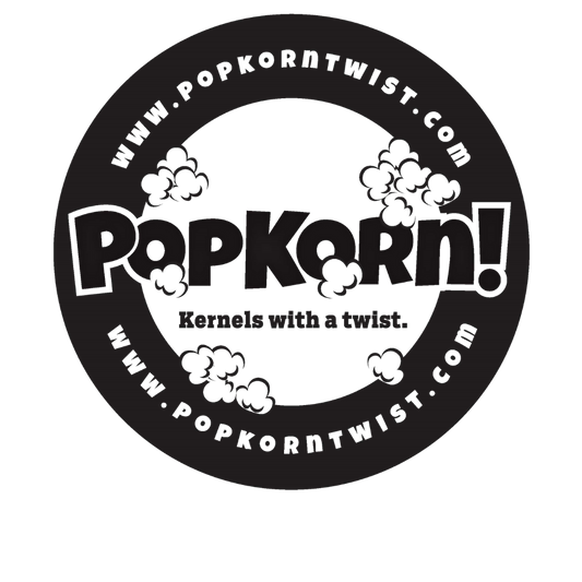 PopKorn Branded Circle Label