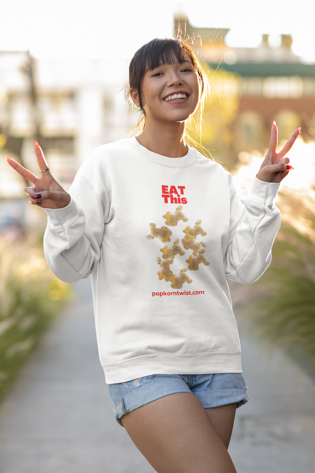 Eco Sweatshirt - Eat This.