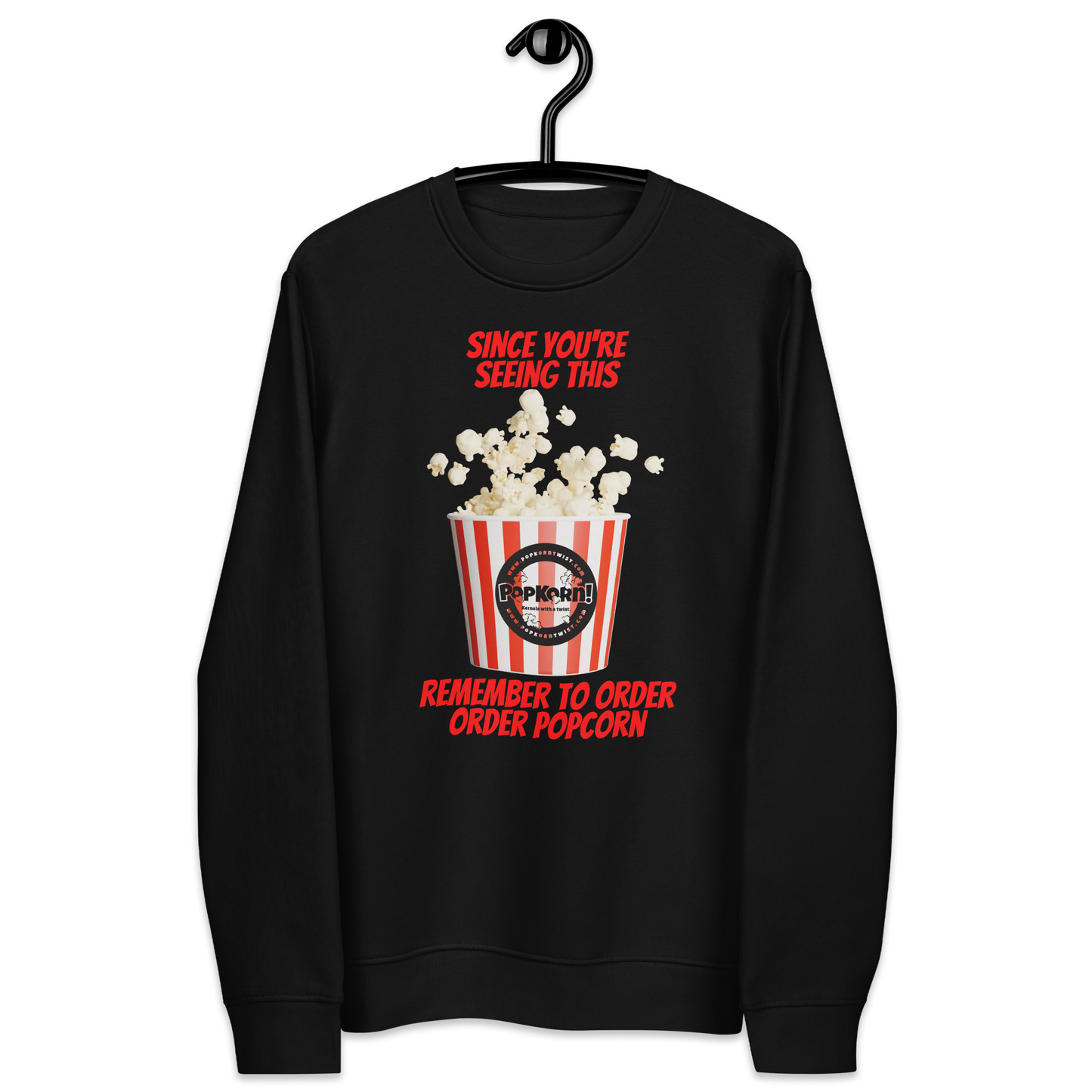 Eco sweatshirt - Order popcorn