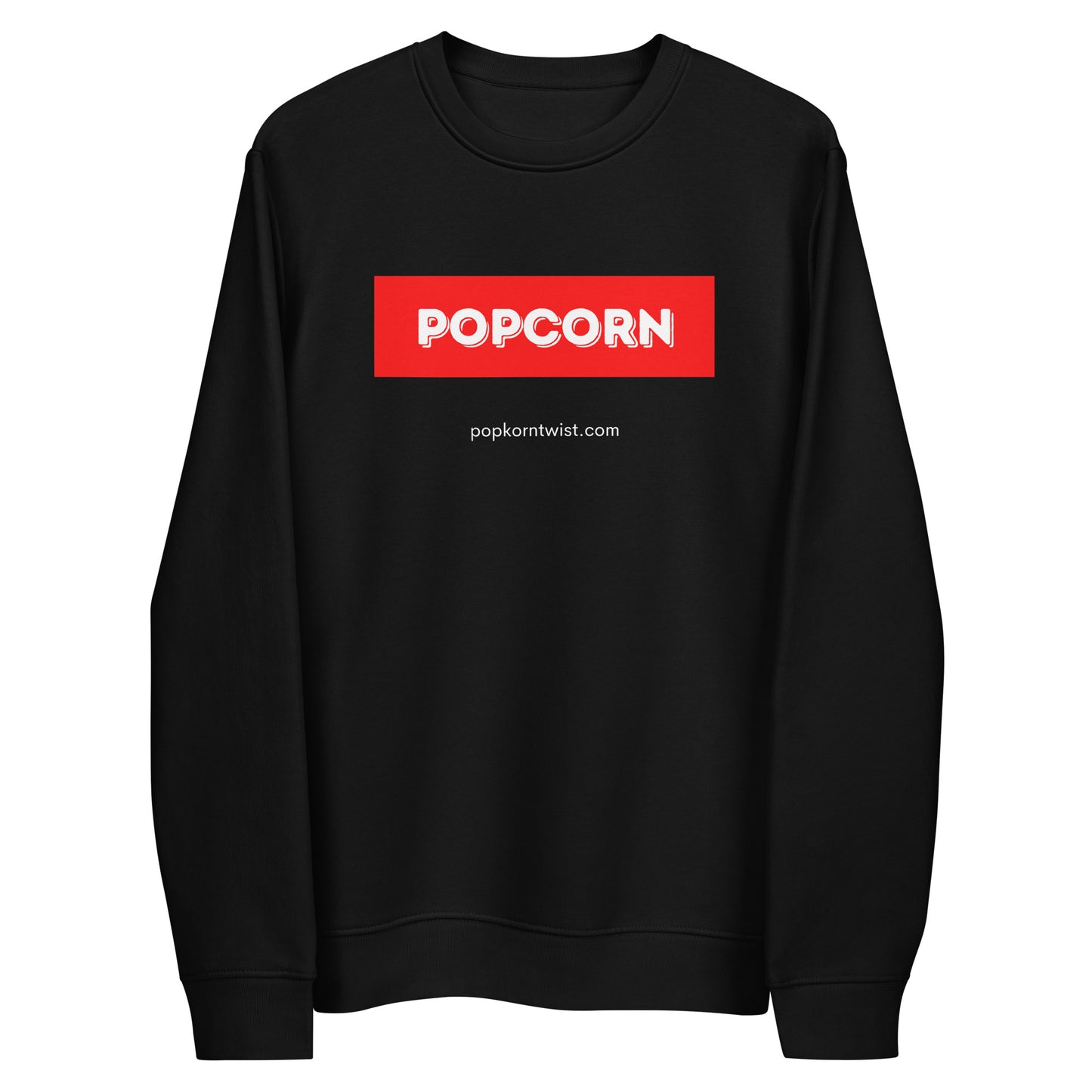 Eco sweatshirt - Popcorn (word)