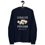 Eco sweatshirt - Legalize Popcorn