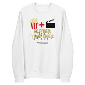 Eco sweatshirt - Popcorn and Movies - Butter Together