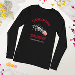 Long Sleeve Tee - Lifting Popcorn Into My Mouth