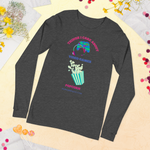 Long Sleeve Tee - Things I Care About Video Games and Popcorn