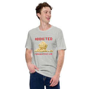 T-shirt - Addicted (to popcorn)